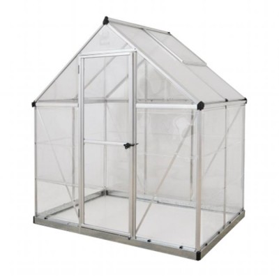 Hybrid Greenhouse - 6 x 4 ft. - Silver   